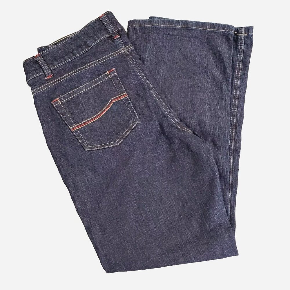 Riders By Lee Jeans Premium Womens 14 P Petite Dark Wash High Rise